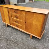 Light oak vintage sideboard