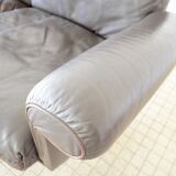 De Sede ds31 brown 3 seater leather sofa