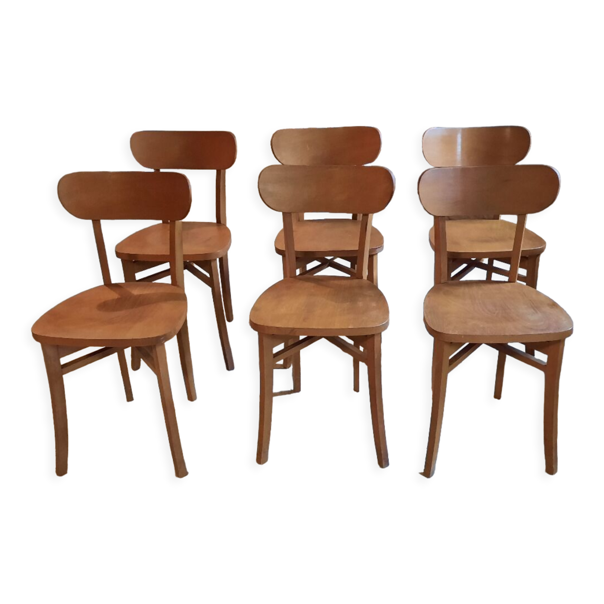 6 bistro chairs