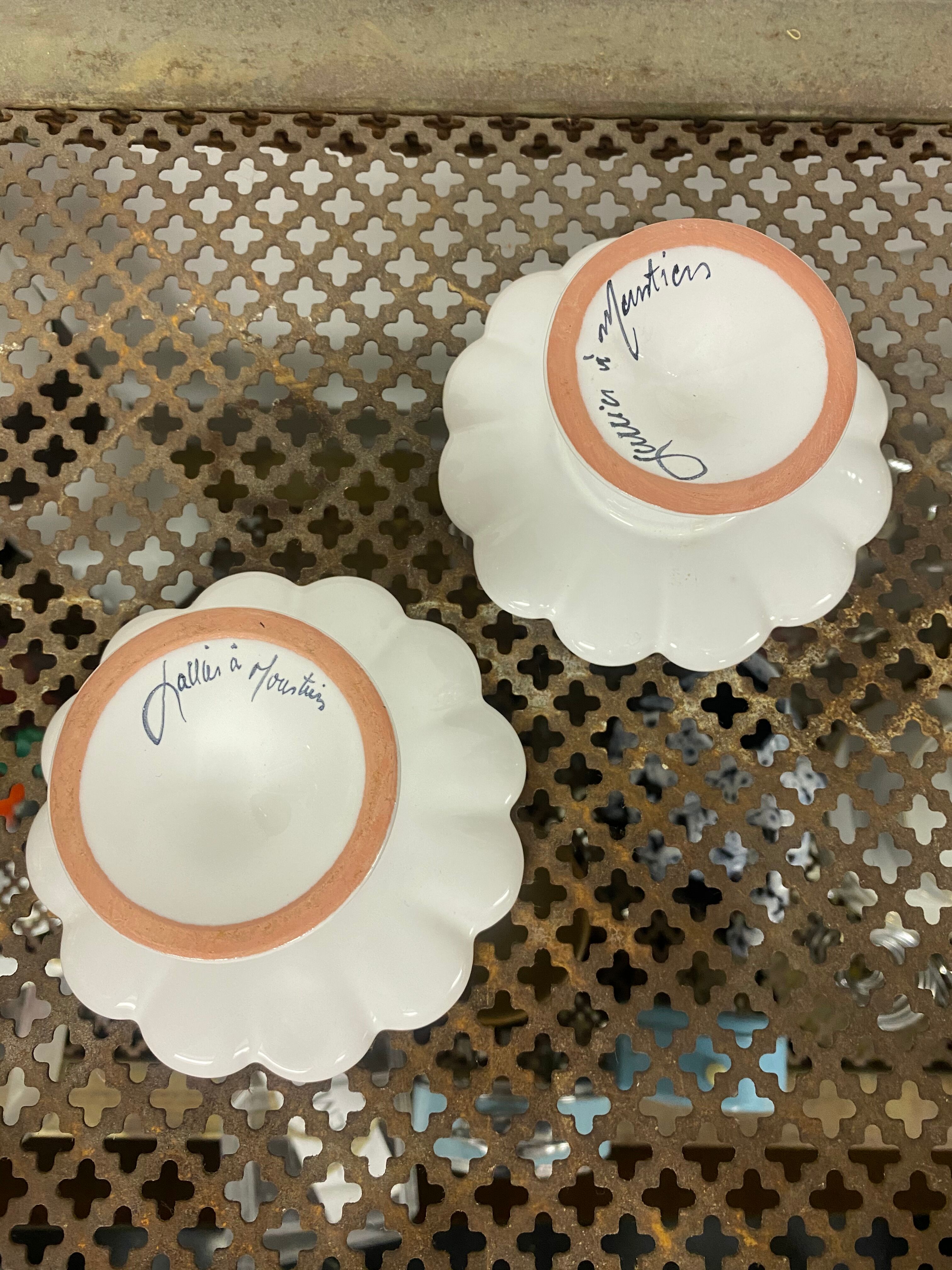 Duo de coquetiers Moustiers