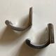 Pair of bathroom pads made of art deco aluminum cast iron