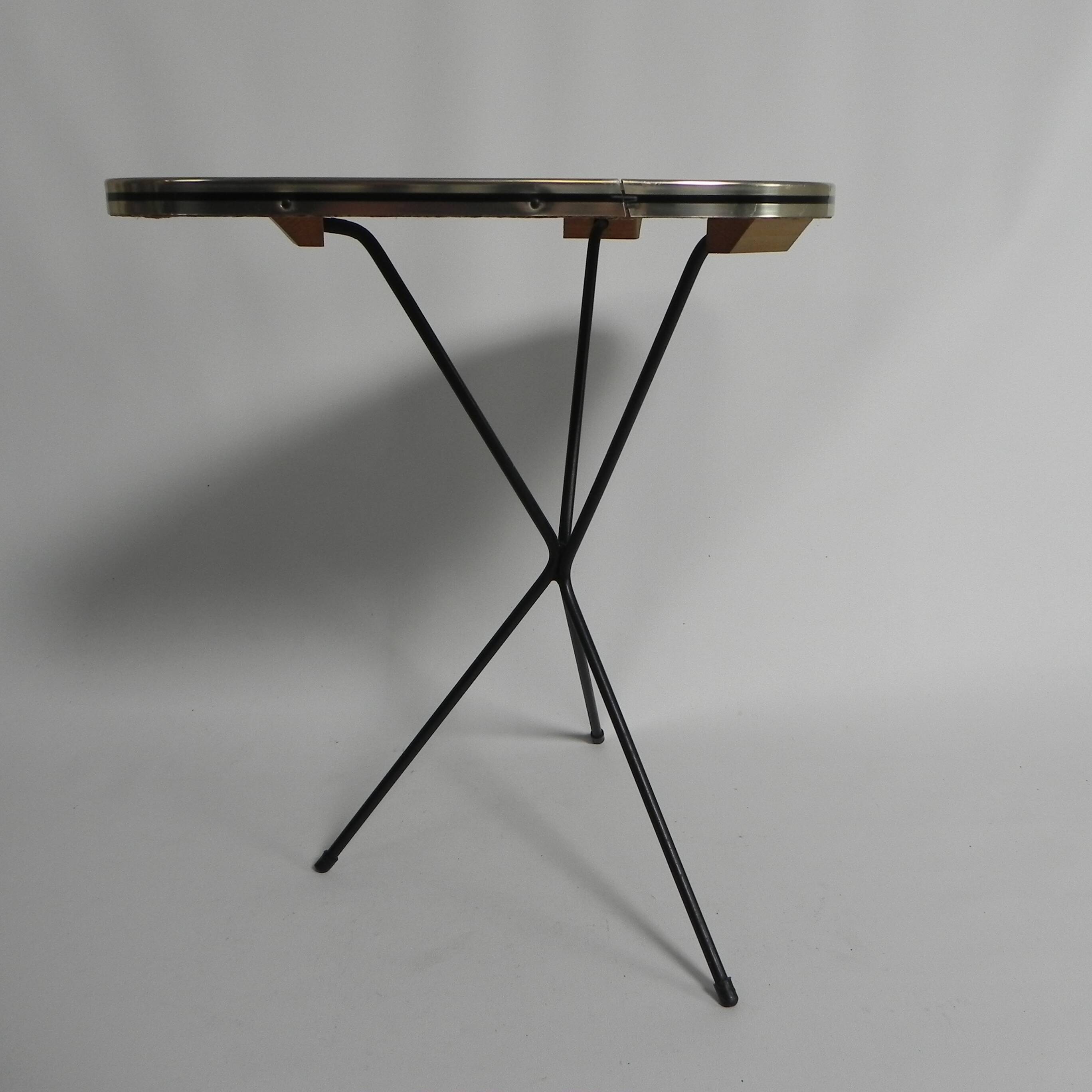 Erdal side table with three legs, 1950s
