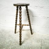Large tripod wooden stool