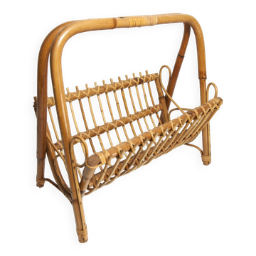 Porte revue en bambou 1960