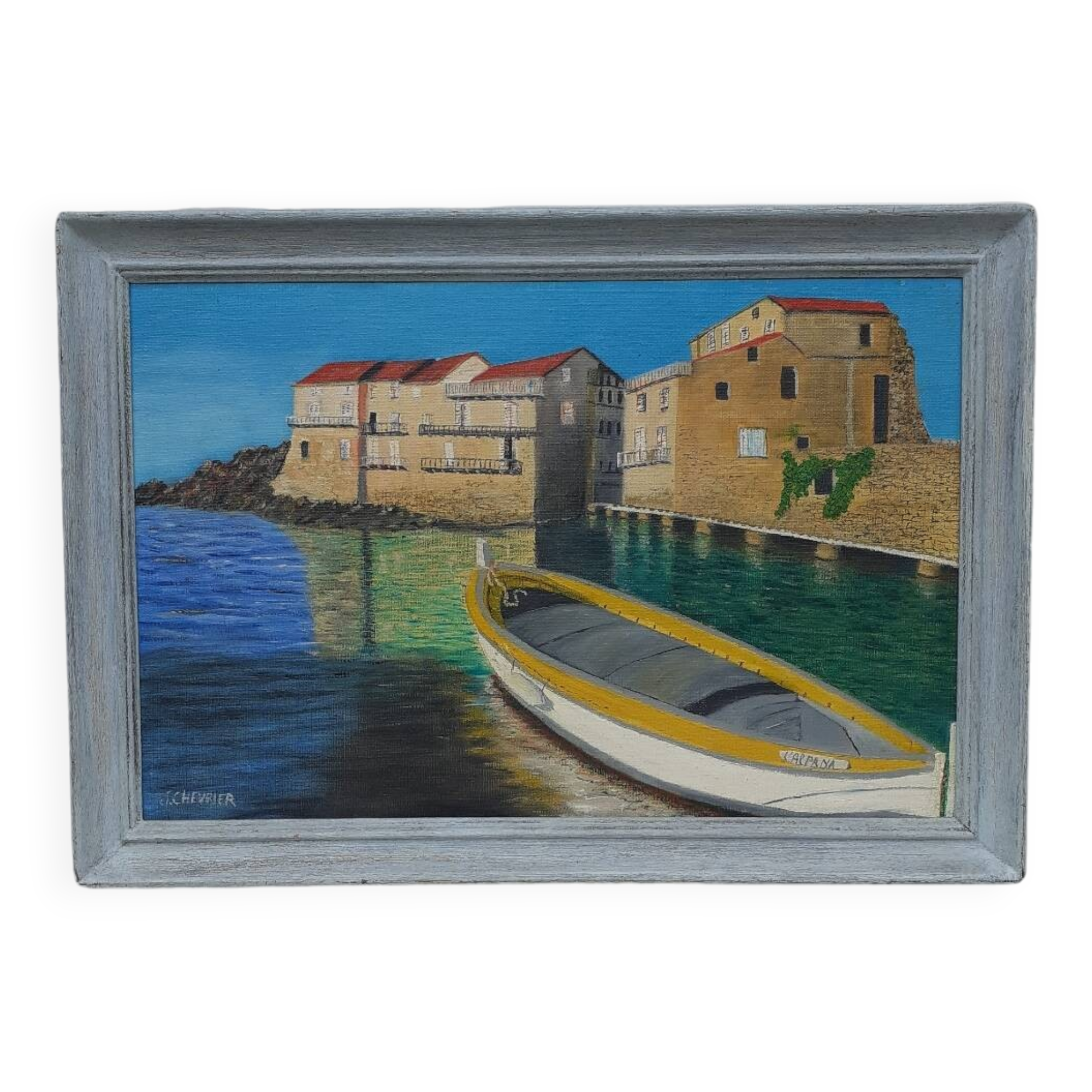 Peinture huile sur toile