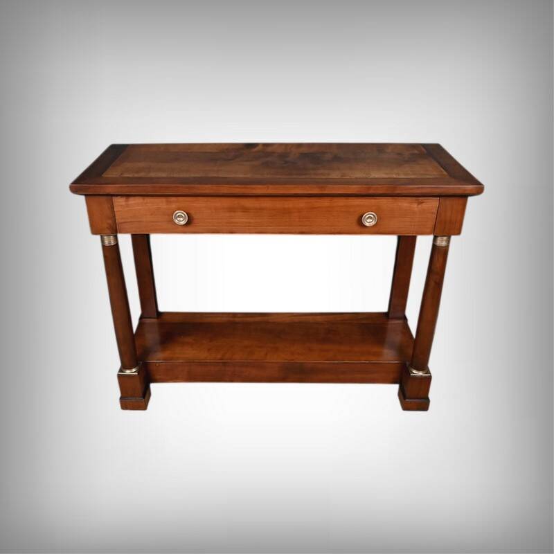 Cherrywood console, Empire style – Mid 19th century