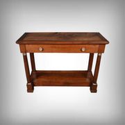 Console en Merisier, style Empire – Milieu XIXe