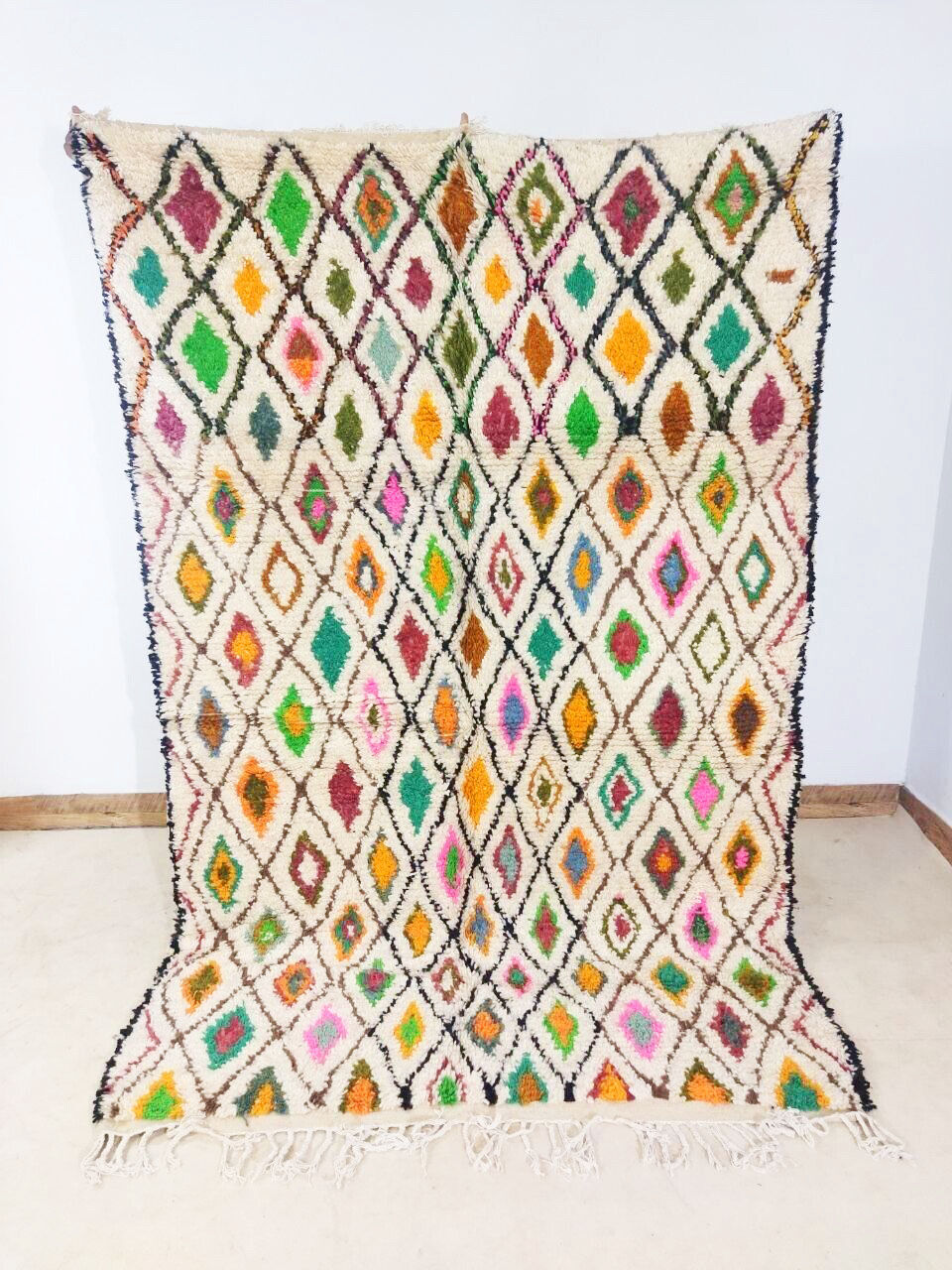 Moroccan carpet azilal 246x158cm