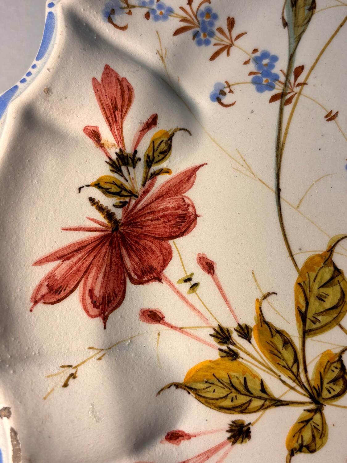 Assiette Nove L’Italie début 20eme