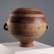 Ancient terracotta vase from Mali, 20th century.