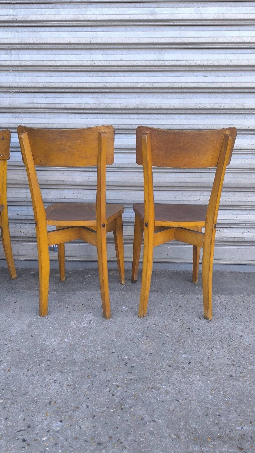 4 Luterma bistro chairs