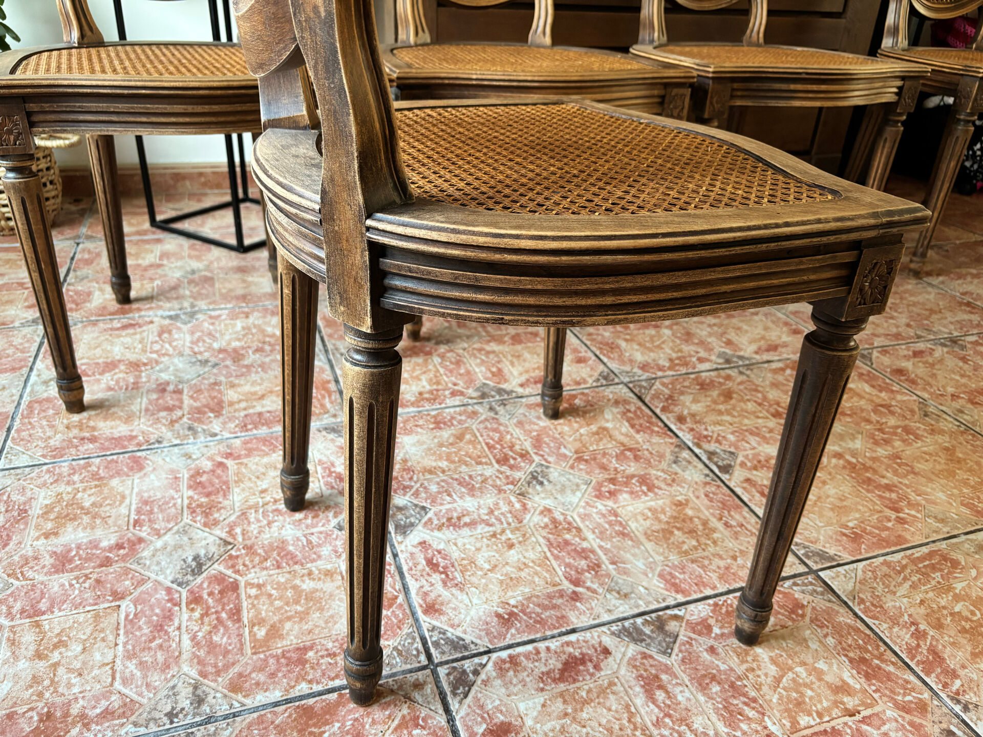 Louis XVI style chairs
