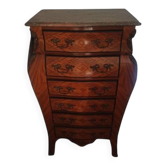 Antique commode in marquetry, Louis XV/XVI style