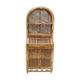Cabinet library secretary wicker rattan year 60/70