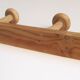 Coat rack 2m, 14 wooden wall hooks