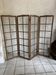 Antique screen in solid oak and glass