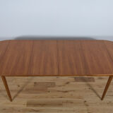 Table à manger extensible en teck danois, années 1960