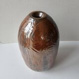 Ceramic vase Signed monogram IN (Signature to be identified)