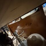 Commode vintage pieds compas.