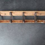 Old industrial coat rack