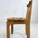 Oak Dining Chairs by Guillerme & Chambron