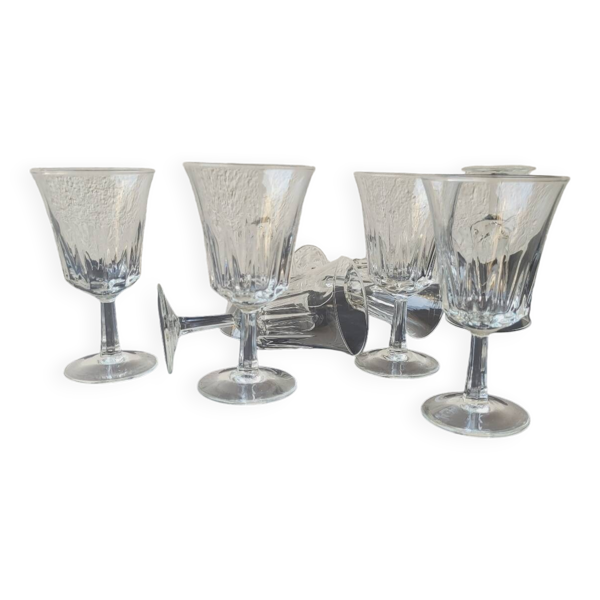 Set de verres à vin blanc 60's