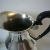 Silver metal art deco