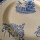 Round dish pexonne sets blue birds