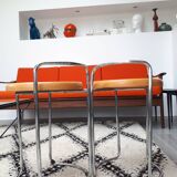 Pair of Scandinavian style stools