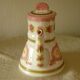 Cafetiere en faience Henriot Quimper rose