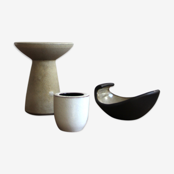 Set of 3 ceramics by Ravelli