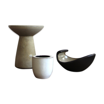 Set of 3 ceramics by Ravelli