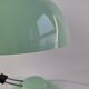 Mid-Century Mint Green Czech Desk Lamp with Chrome and Adjustable Shade