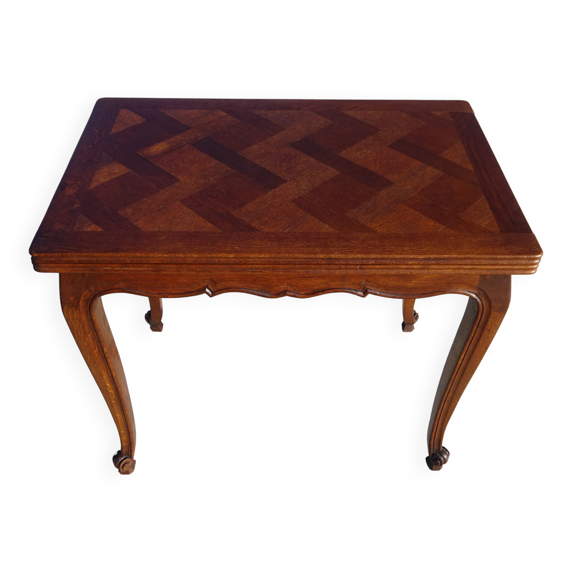 Table portefeuille en chêne
