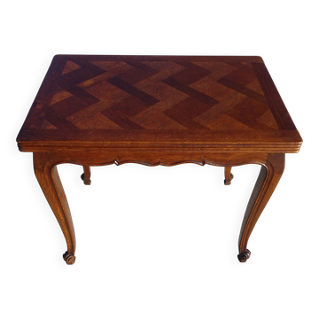 Table portefeuille en chêne