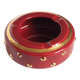 Ceramic and gold ashtray