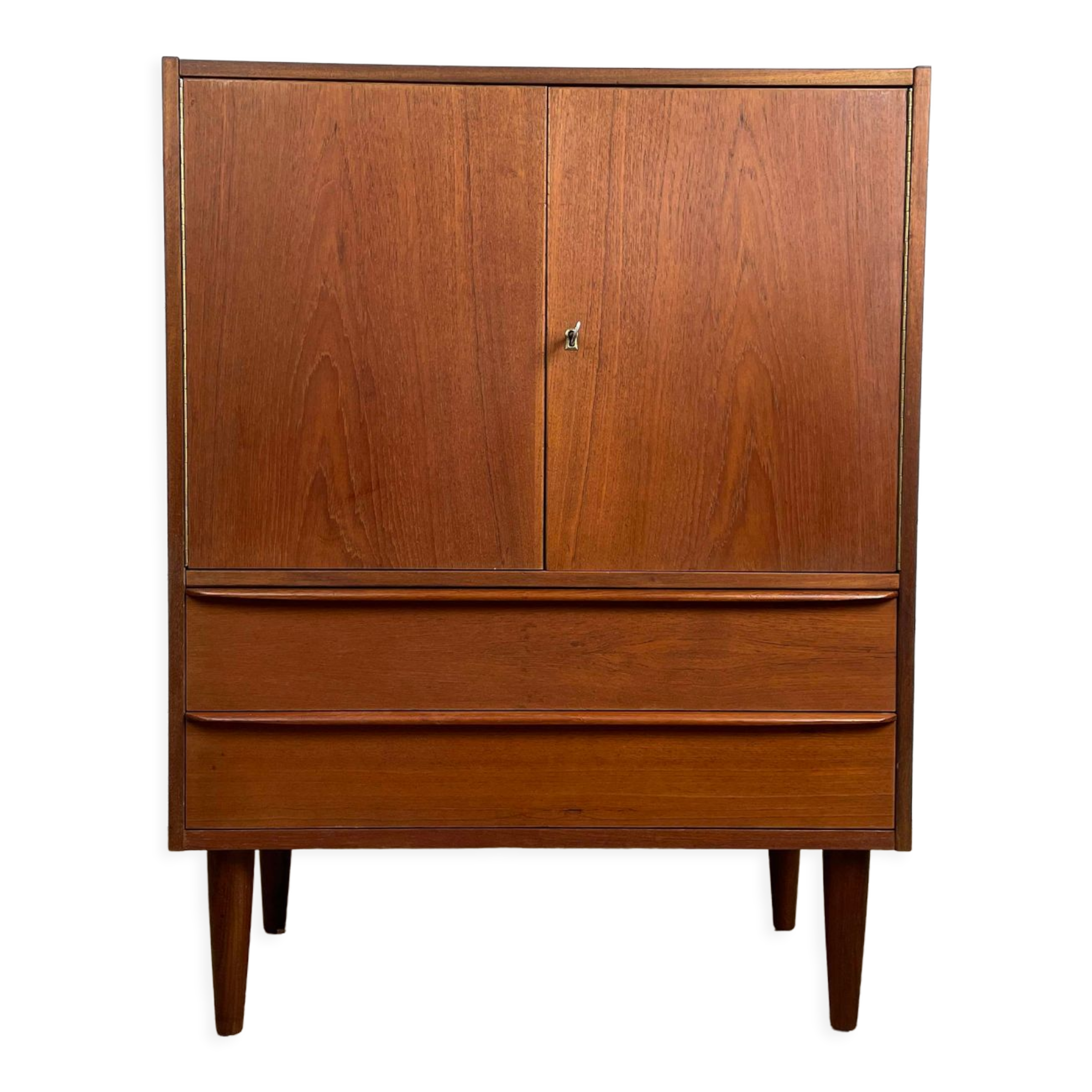 Vintage Scandinavian teak sideboard, 60s
