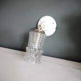 Chiseled glass wall lamp