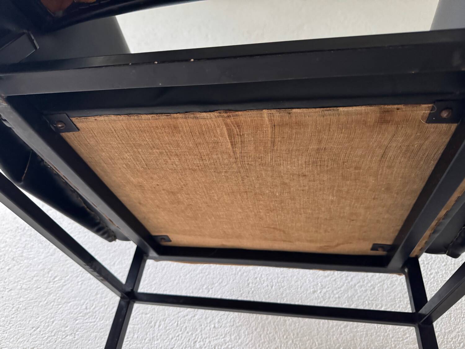 Black armchair, 50s design