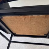 Black armchair, 50s design