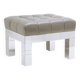 Cityscape Series Vanity Stool or ottoman by Paul Evans - 1970s