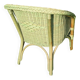 Rattan and wicker armchair