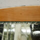 Antique bevelled mirror 38x38cm