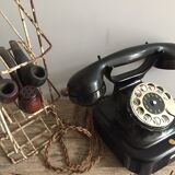 in the 1940s bakelite telephone