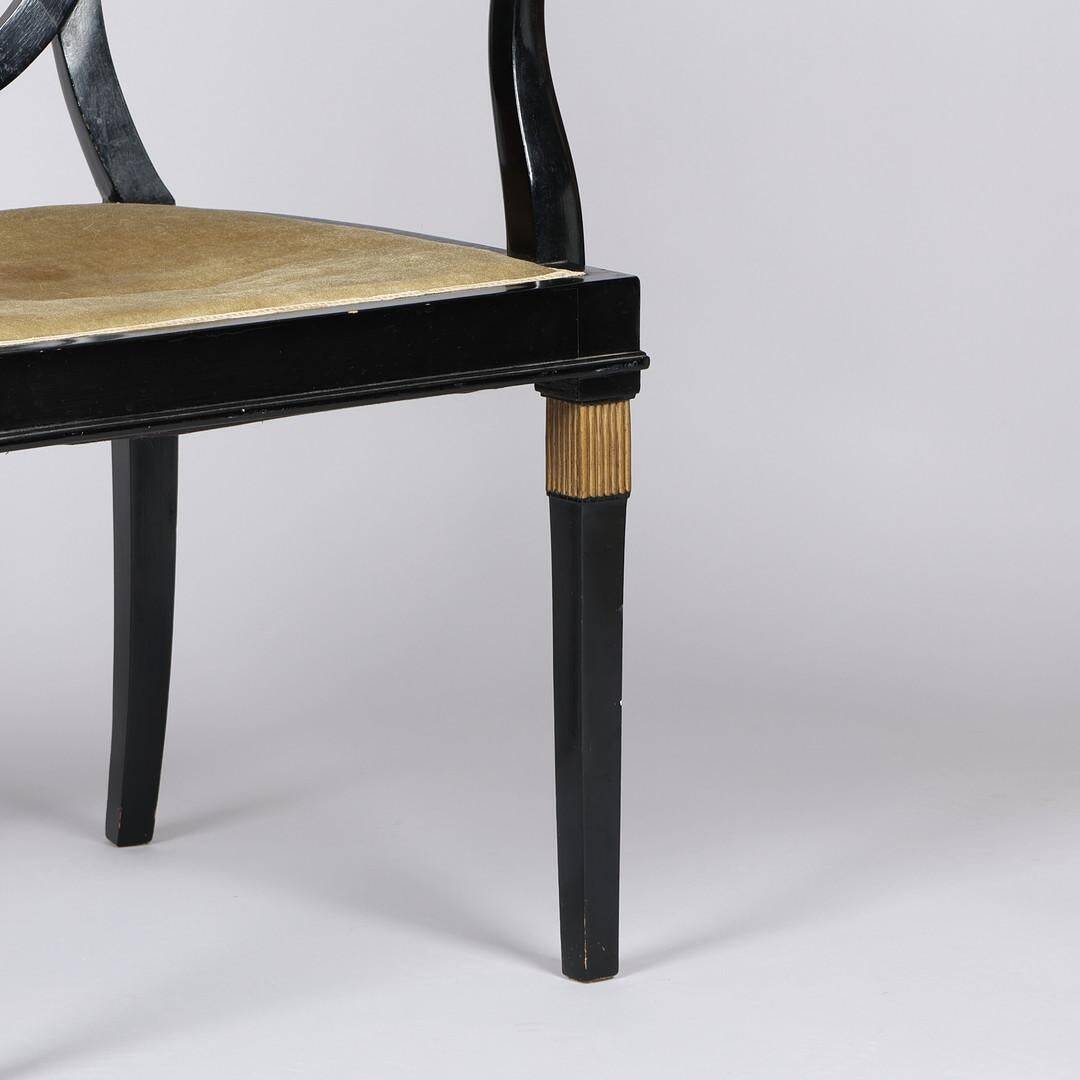 Spiderback chair, similar to a design by Edwin Lutyens, 1930s/40s.