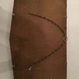 Mirror beveled with his chain 60 x 35 cm