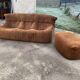 Sofa and pouf Aralia by Michel Ducaroy, Ligne Roset edition