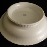 Bernardaud Limoges white and gold porcelain foot flat
