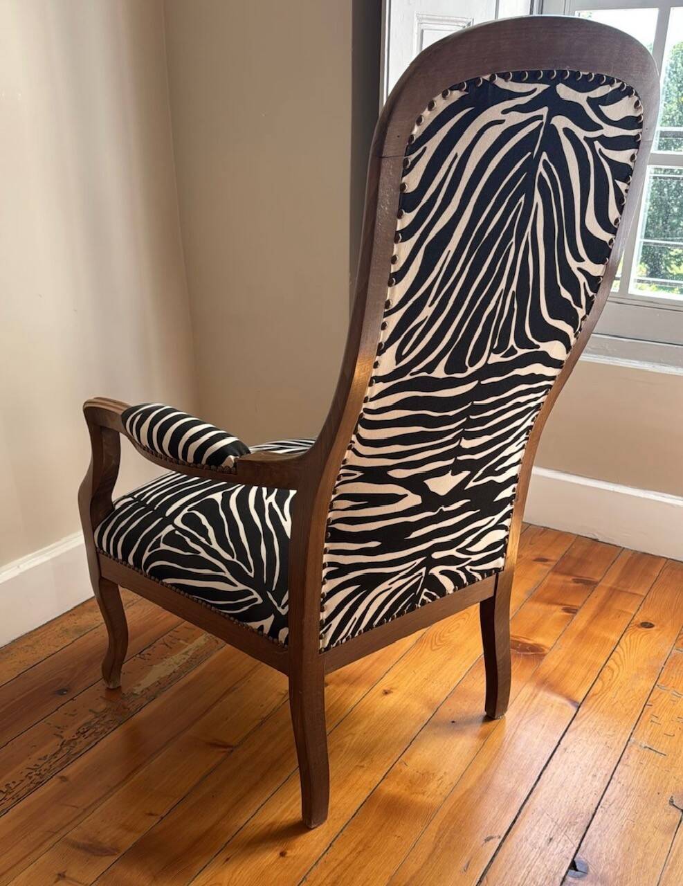 Zebra armchair
