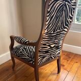 Zebra armchair